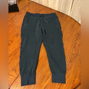 Lululemon get going joggers 28" dark green women's 12